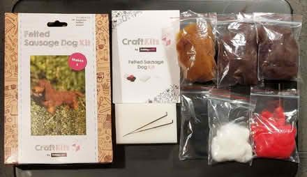 Photo of free Felted Sausage Dog Kit (Cogenhoe) #1