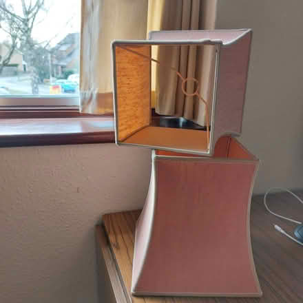 Photo of free 2 lamp shades for table lamps (Fords Farm RG31) #1