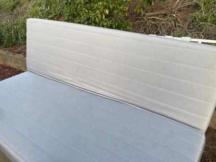 Photo of free Curb Alert Queen futon and mattress (Foothill Boulevard Cupertino) #1