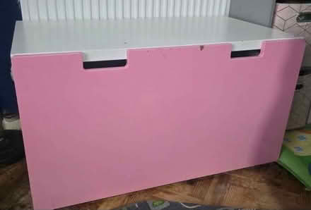 Photo of free Ikea pink toy box (St albans) #1
