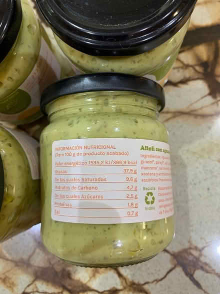 Photo of free 4 Jars Garlic mayonnaise Spanish (Blagdon BS40) #3