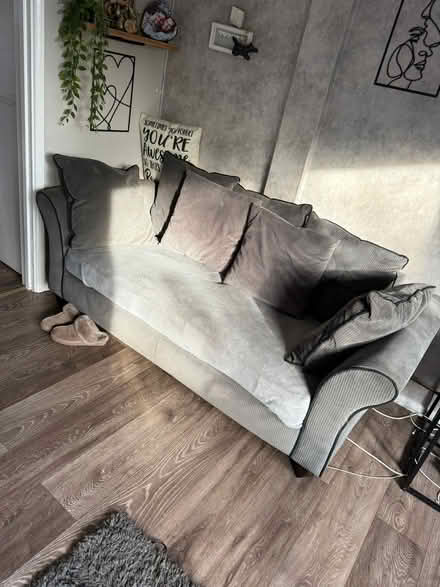 Photo of free 2 x 2 seater sofa (Sittingbourne ME10) #2