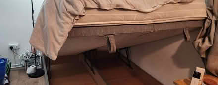 Photo of free King size gaslift bed (BN1) #2