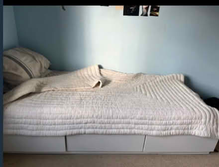 Photo of free Single ikea bed and mattress (SE3 TN south east London) #1