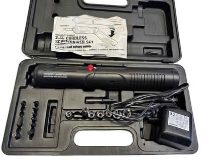 Photo of free Cordless Screwdriver and Facemask (CT9) #1