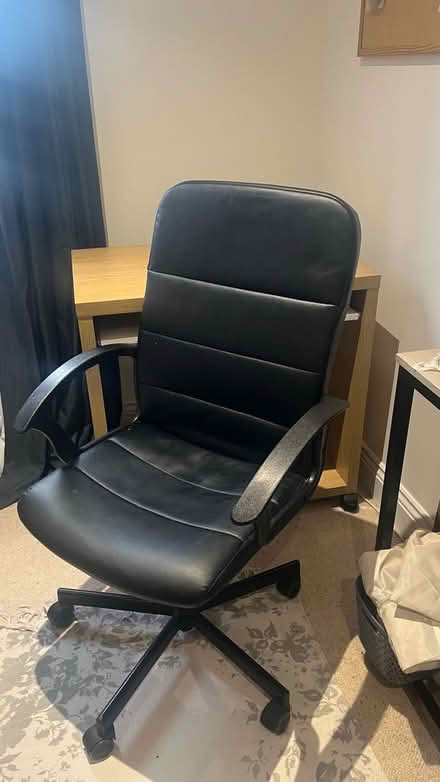 Photo of free IKEA desk and office chair (Harrow HA1) #1