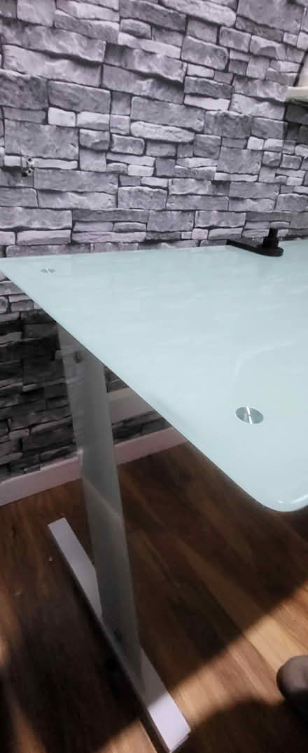 Photo of free Glass desk with 3 draws (Camberwell SE5) #2