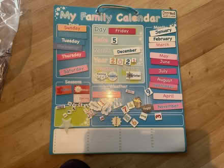Photo of free Magnetic calendar (Portchester PO16) #1