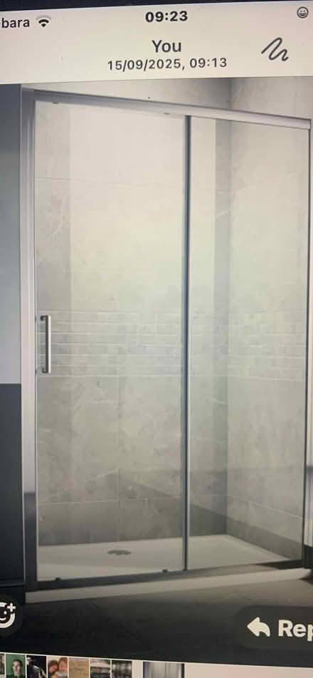 Photo of free Sliding shower glass door (Shap CA10) #1