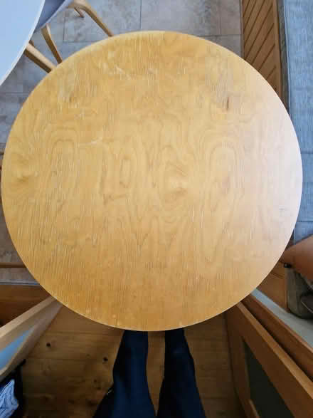 Photo of free Small round table and chairs (Poole BH14) #1