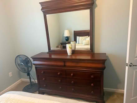 Photo of free Dresser, mirror, night stand (Williamsburg/ JCC) #3