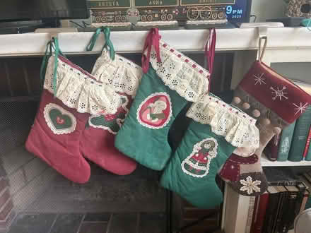 Photo of free Stockings and mantle hooks (Royal Oak, MI) #1