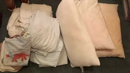 Photo of free Old bedding - sheets, pillows, duvets (Cranham Corner GL6) #1