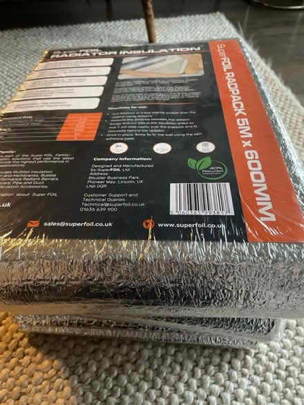 Photo of free Foil radiation insulation packs (Malone road) #1