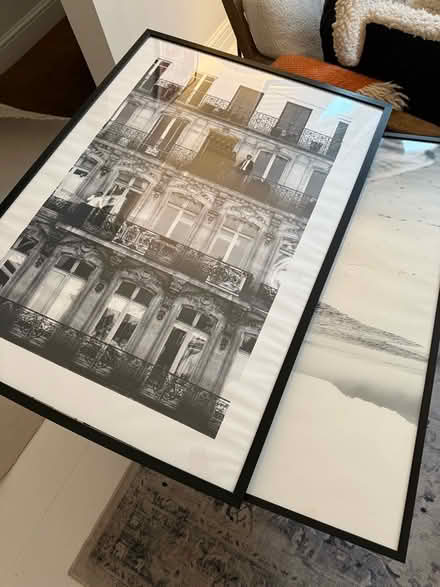 Photo of free 3 wooden picture frames (Walham Green SW6) #1