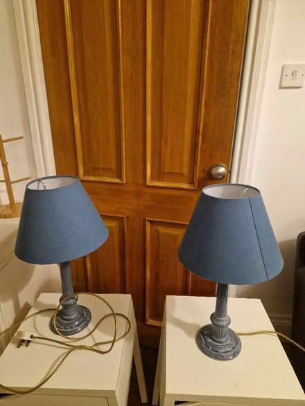Photo of free Blue lamps (Sparkhill B12) #1