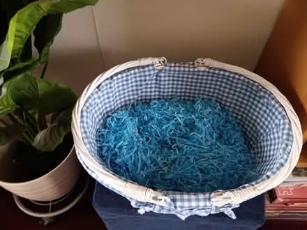 Photo of free basket for baby boy (Holmes Chapel CW4) #1