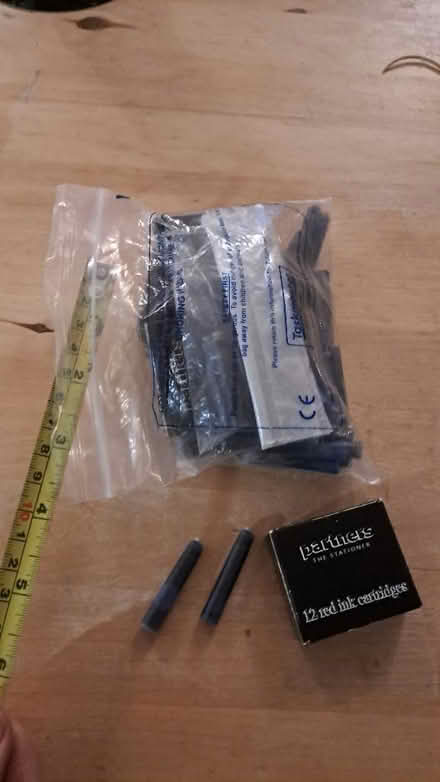 Photo of free Bag of a lot of small ink cartridges blue black green red (Dodleston CH4) #1