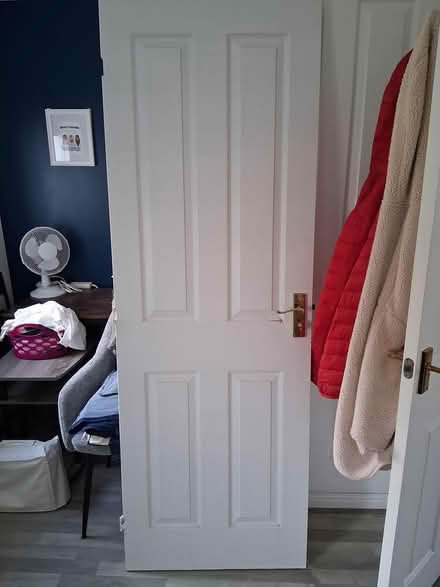 Photo of free 3 white internal doors (Duffryn NP10) #1