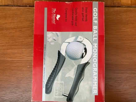 Photo of free Golf Ball monogrammer (CM11 near Potash Road) #1