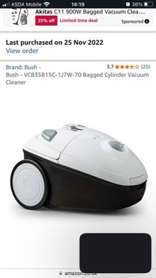 Photo of free Bush Hoover (Bedlington Station NE22) #1