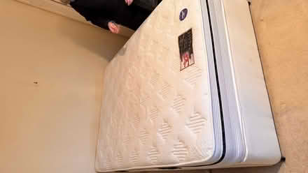 Photo of free Double divan with mattress (Warley HX2) #1