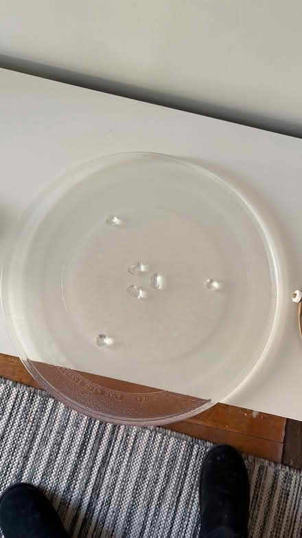 Photo of free Microwave turntable dish (Arlington) #2