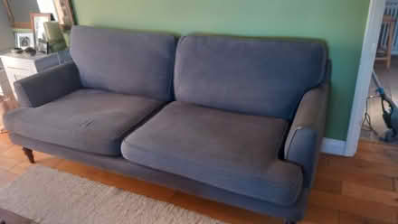 Photo of free Grey sofa 3 seater (South Walsham NR13) #1