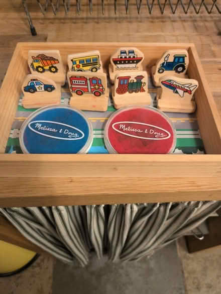 Photo of free Melissa & Doug stamps/inkpad (HR1) #1