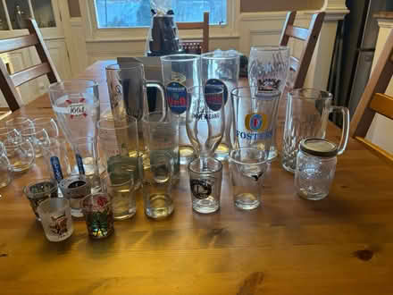 Photo of free Assorted beerware and shotglasses (East Northport) #1