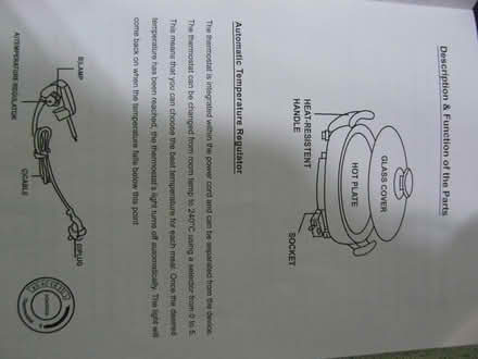 Photo of free Cookshop electric pan multi cooker & instructions (Kempsey WR5) #4