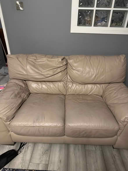 Photo of free White sofa (Ludlow SY8) #1