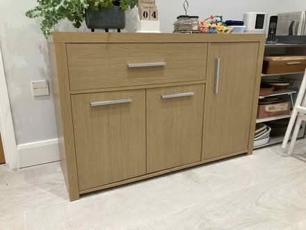 Photo of free Oak laminate sideboard (Croham CR2) #1