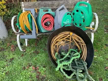 Photo of free Several lengths of garden hose (Bower Hinton TA12) #1