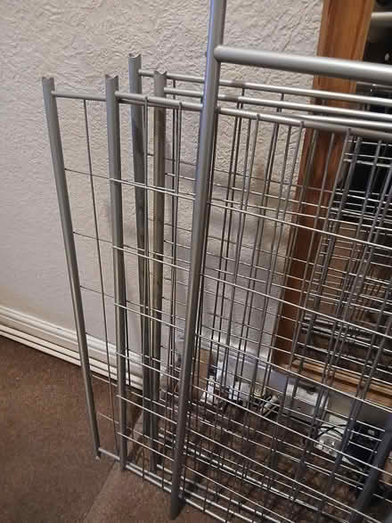 Photo of free Metal shelving and cover (Wisewood, S6) #2
