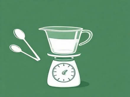 Photo of Measuring cup, spoons, bowl, weighting machine (Elephant and castle SE11) #1