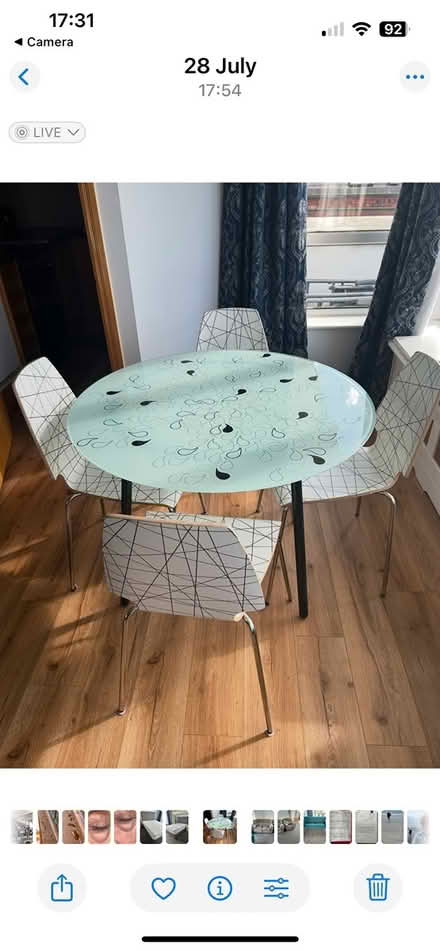 Photo of free Kitchen table & 4 chairs (Glasnevin D09 A7P8) #1