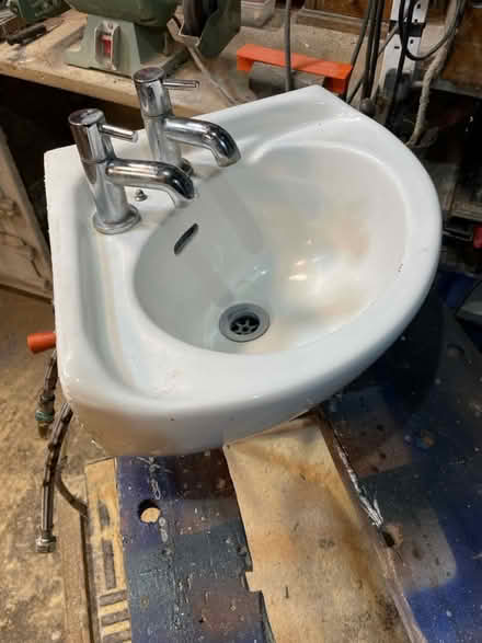 Photo of free Small corner sink and faucets (Chalford Hill) #2