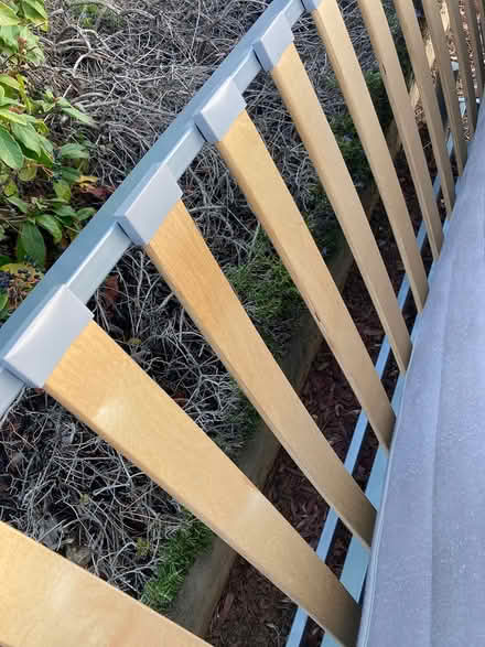 Photo of free Curb Alert Queen futon and mattress (Foothill Boulevard Cupertino) #2