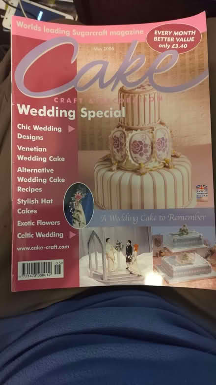 Photo of free "Cake" Sugarcraft magazines. (Dunblane FK15) #1