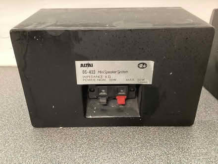 Photo of free Pair small audio speakers (High Wycombe HP13, Amersham Rd) #3