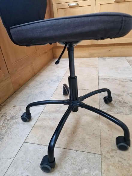 Photo of free Two black swivel chairs (Poole BH14) #2