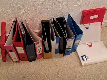 Photo of free Ring binders, box files, expanding files etc. BD15 Allerton (Allerton BD15) #1