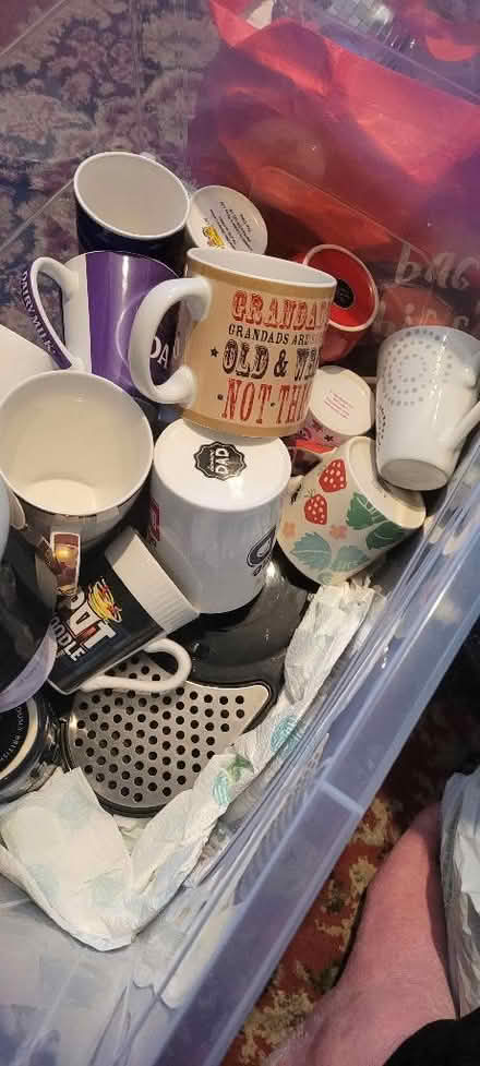 Photo of free Box of Mugs and one cup breville (London Rd, HW HP11) #1
