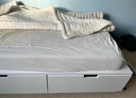 Photo of free Single ikea bed and mattress (SE3 TN south east London) #2