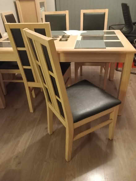 Photo of free Dining table and 6 chairs (St. Agnes TR5) #2