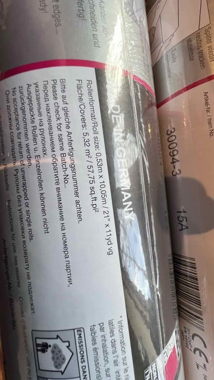 Photo of free 3 rolls of wallpaper (Colchester CO4) #2