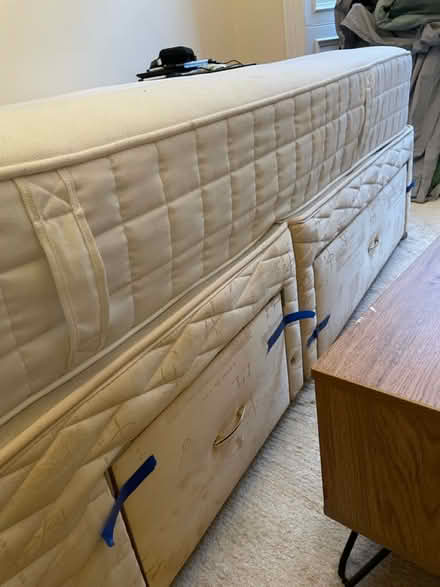 Photo of free King-sized divan frame and mattress (Leith EH6) #3