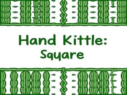 Photo of Hand Knitted Squares (AB24) #1