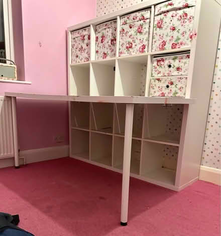 Photo of free Kallax & desk (Bletchley MK3) #2